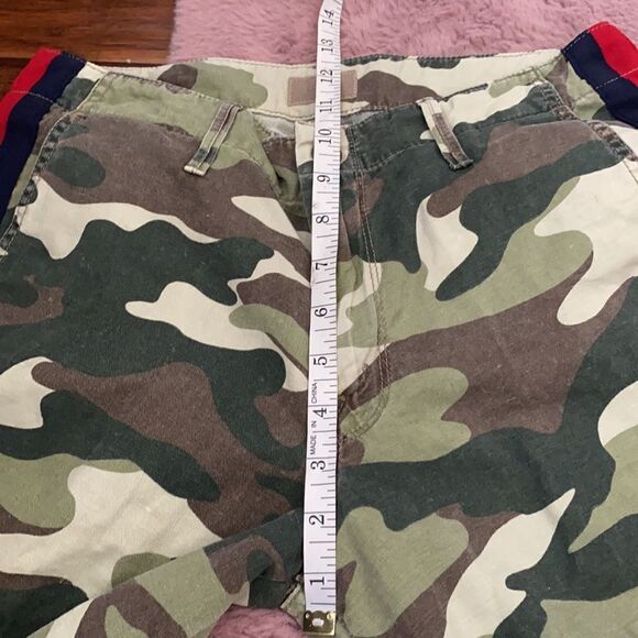 Mother Camouflage Distressed The No Zip Misfit Manmade Cutoff - Picture 14 of 14